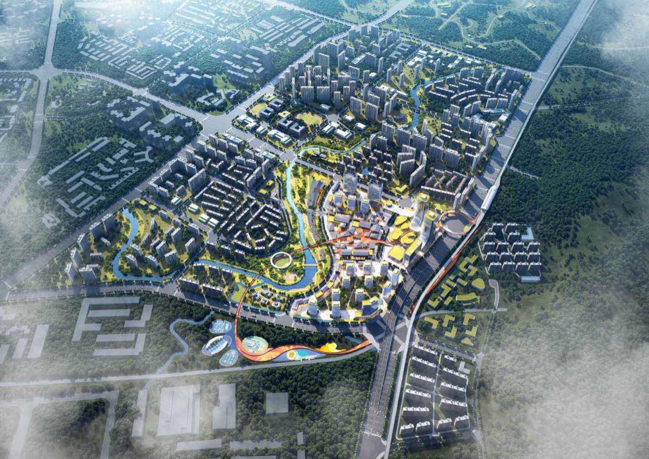 Chengdu Tianhui Concept Masterplan